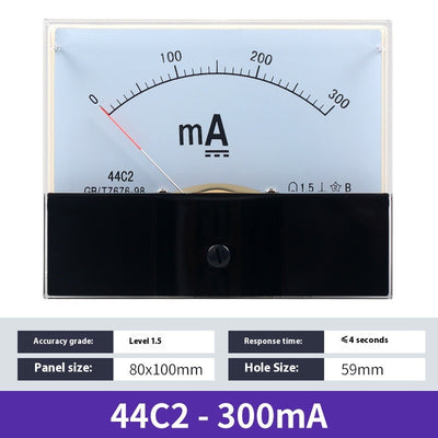 Amperímetro DC Analógico 44C2 - Medidor de Corriente de Precisión - Image 17