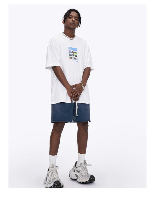 Camisa Manga Corta con Estilo Personalidad para Hombre - Image 16
