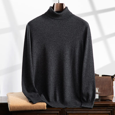 Camisa Casual de Cachemira con Cuello Alto para Otoño Invierno - Image 16