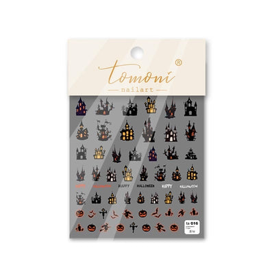 Pegatinas de Uñas Japonesas Estilo Cooperación - Diseño Calabaza Wansheng - Image 4