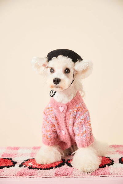 Cardigan Tejido para Perras Otoño e Invierno - Suéter Colorido - Image 19