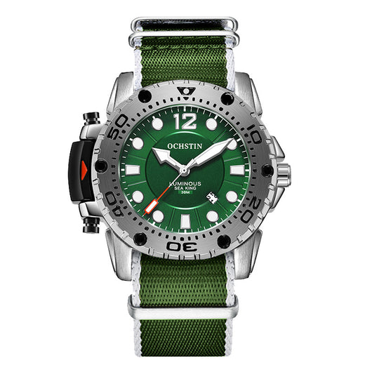 Reloj Deportivo Hombre con Correa Táctica Impermeable y Esfera Luminosa - Image 2