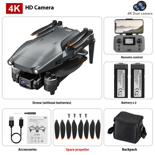 Dron L600PRO con Control Remoto Plegable y Pantalla Transparente - Image 6