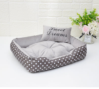 Cama Estampada de Cuatro Estaciones para Perros Pequeños - Image 21