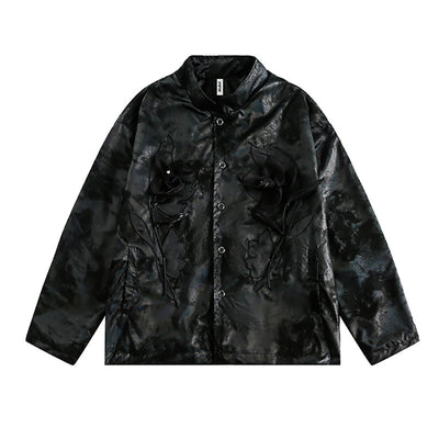 Chaqueta Night Shadow con Patrón Versátil para Hombre y Mujer - Image 12