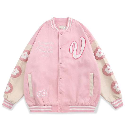 Chaqueta Bordada con Flores de Terciopelo para Hombre - Image 14