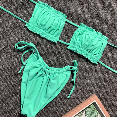 Bikini Plisado Elegante - Image 15