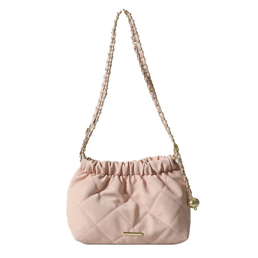Bolsa Mensajera de Cadena Rombo Elegante para Viajero - Image 5