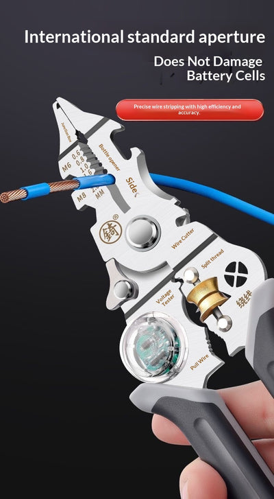 Alicates Pelacables Multifunción Profesional para Electricistas - Image 14