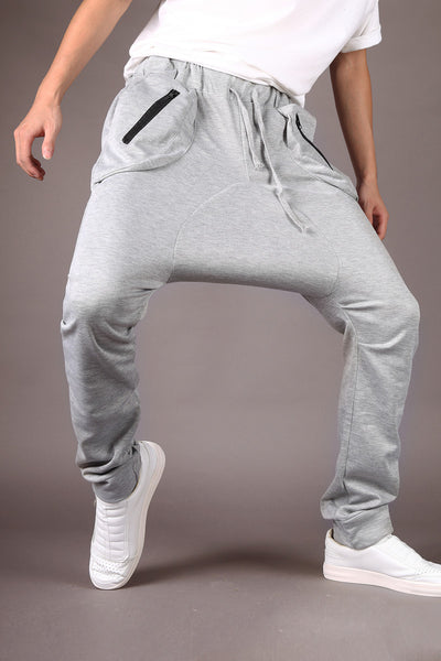 Pantalones Harem Casuales con Cierre Bajo - Image 11