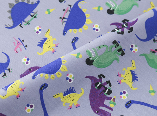 Tela Estampada de Sarga con Diseños Infantiles Creativos - Image 8