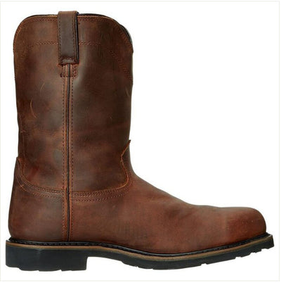Botas Casuales Versátiles Retro Marrón Té para Hombre - Image 5