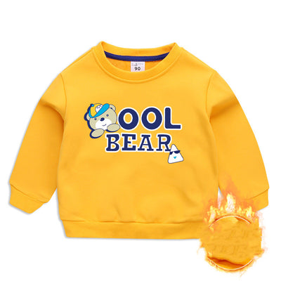 Suéter Acolchado para Niño con Forro de Terciopelo - Image 7