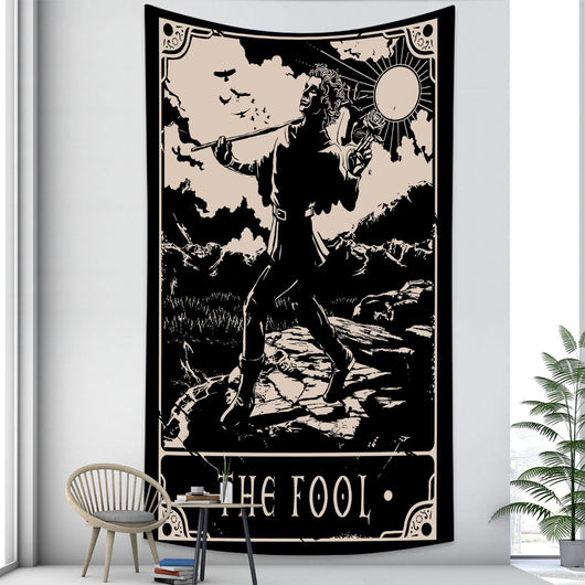 Tapiz Mandala Tarot Bohemio - Decoración Witchcraft Estilo Hippie - Image 28