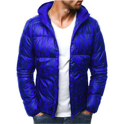 Chaqueta Camuflada con Capucha para Hombre - Algodón Manga Larga - Image 5