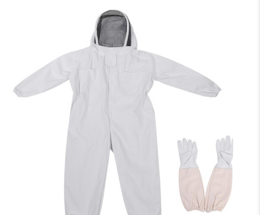 Traje Apicultor Completo Blanco Anti Abejas Protección Total - Image 7
