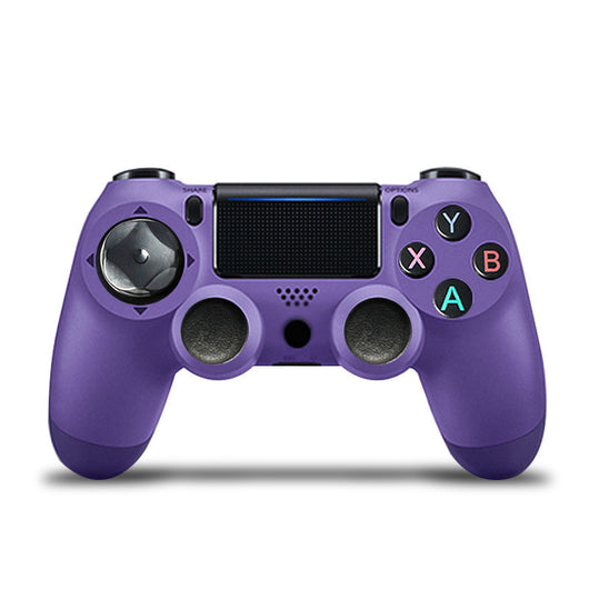 Rose gold wireless game controller with dual vibration, Bluetooth, and action buttons for PS4, PC, and P3. - Image 40