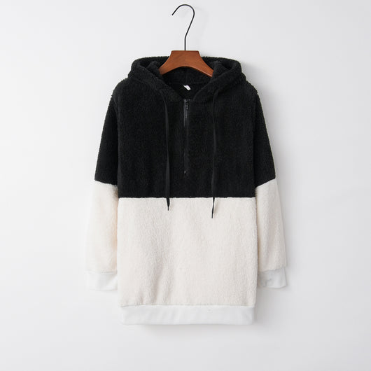 Sudadera Casual con Capucha y Detalles de Cuerda para Mujer - Image 6