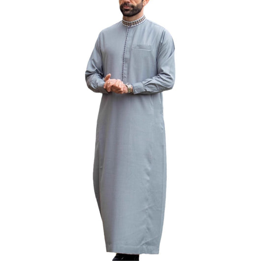 Túnica Suelta Elegante para Hombre Musulmán - Image 4