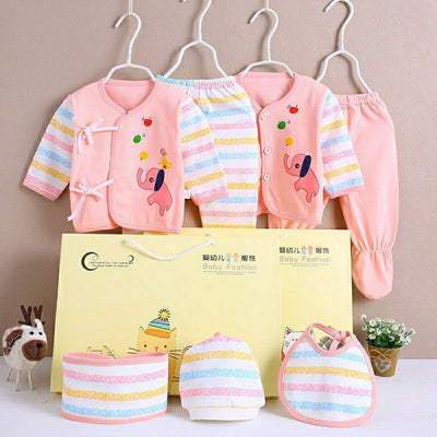 Set de Ropa de Algodón Puro para Bebé - Colección Primavera Verano - Image 15