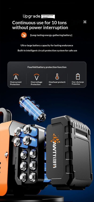 Bomba de Aceite Eléctrica Recargable de Alta Potencia con Autocebado - Image 15
