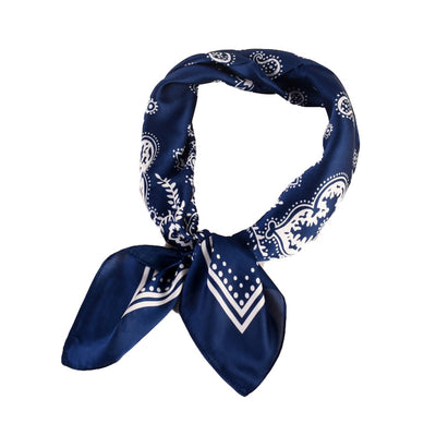Pañuelo de Satén con Estampado Floral Vintage Paisley - Image 29