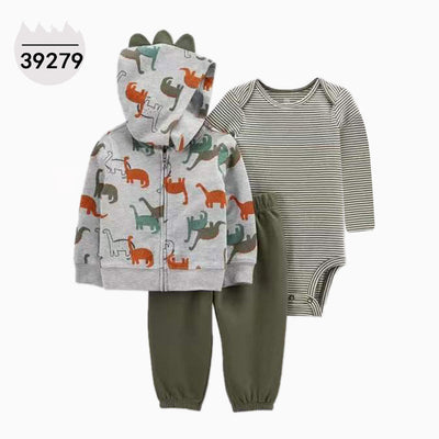 Conjunto Infantil 3 Piezas: Sudadera con Capucha, Manga Larga y Pantalón - Image 64