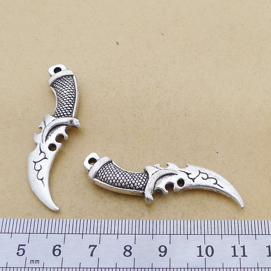 Accesorios de Joyería en Aleación de Plata Antigua para DIY - Image 2