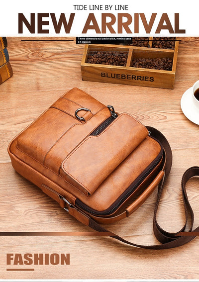 Mochila Cruzada Compacta para Documentos - Estilo Casual Hombre - Image 27