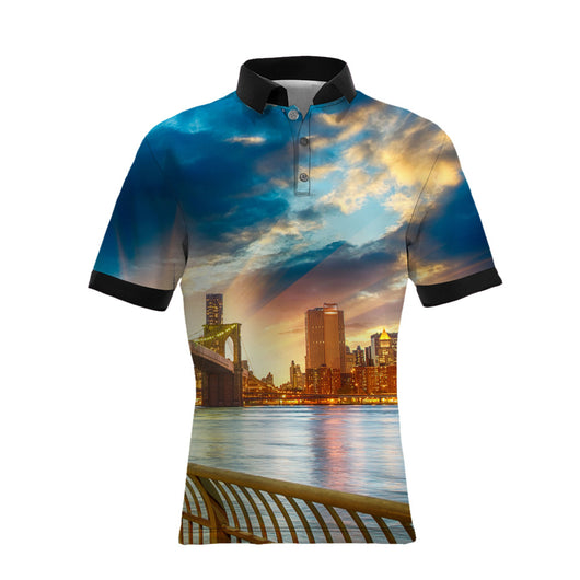 Polo 3D Moderno para Hombre con Efecto Texturizado - Image 7
