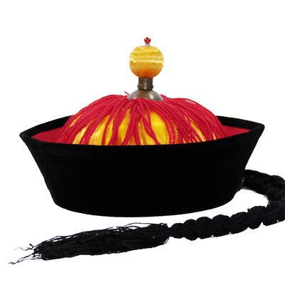Sombrero Imperial Qianlong para Danza y Presentaciones Escénicas - Image 6
