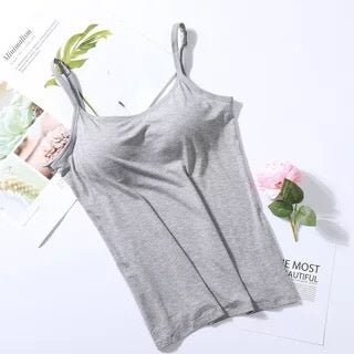 Chaleco Modal Ajustable para Mujer - Top Tubo Interior sin Sostén - Image 8