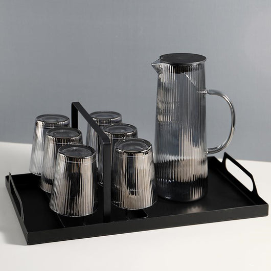 Set de Vasos de Vidrio Nórdico - Diseño Moderno y Funcional