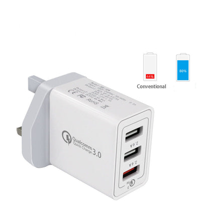Cargador Rápido Triple USB para Móviles - Image 6