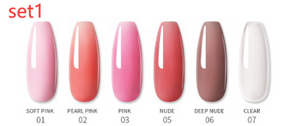 Set de Pegamento Extensión de Uñas en Gel Cristal Sólido - Image 10