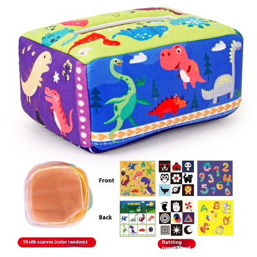 Caja de Juguete con Cordón de Tela para Papel Secante Infantil - Image 7