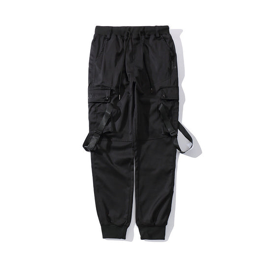 Pantalones Casuales con Múltiples Bolsillos y Cordón Ajustable - Image 6