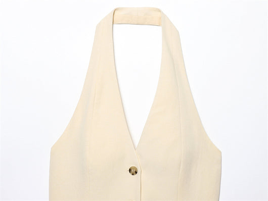 Chaleco Elegante Slim Fit sin Mangas con Tirantes Ajustables - Image 9