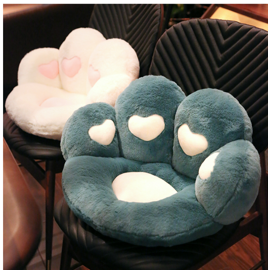 Almohada de Felpa con Diseño de Pata de Gato Antideslizante - Image 26