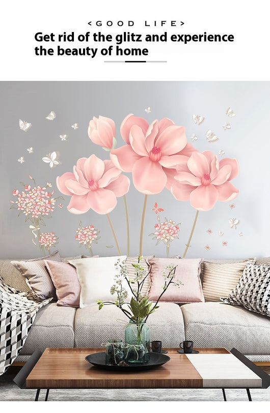 Adhesivos Florales para Dormitorio - Decoración de Pared Autoadhesiva - Image 8