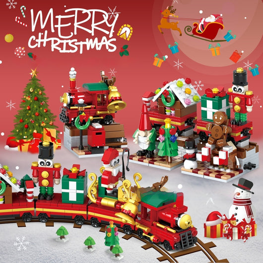 Set de 24 Bloques de Construcción Escenas Navideñas en Caja Sorpresa Compatible - Image 8