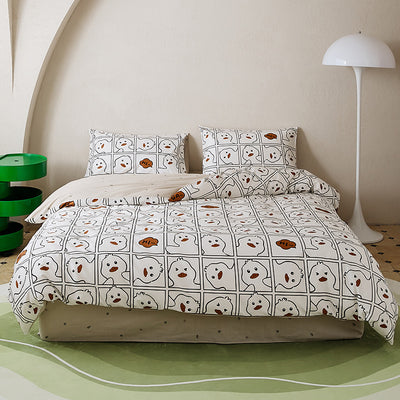 Juego de Cama 4 Piezas 100% Algodón con Estampado - Image 22