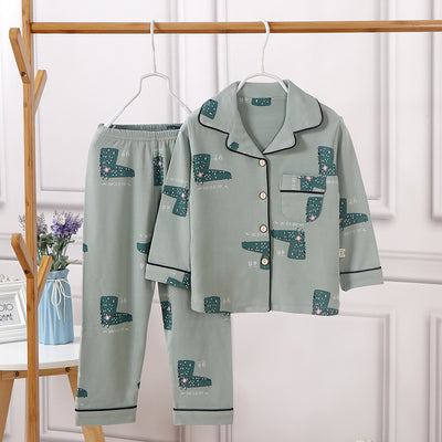 Pijama Infantil de Algodón para Primavera y Otoño - Image 3