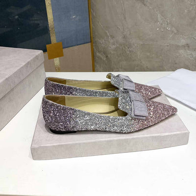 Zapatos de Novia Stiletto Plano con Cristales para Mujer - Image 7