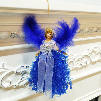 Adorable Ángel Peluche Navideño con Colgante para Niños - Image 9