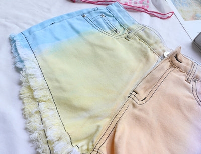 Pantalones Vaqueros Degradados Multiuso para Mujer - Image 11