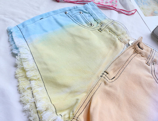 Pantalones Vaqueros Degradados Multiuso para Mujer - Image 11