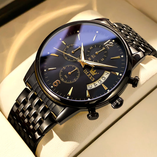 Reloj Deportivo de Cuarzo con Esfera Grande Multifuncional para Hombre - Image 9