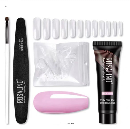 Kit Completo de Gel Extensor para Manicura Profesional