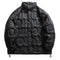 Chaqueta de Plumón Grueso Holgada para Invierno Hombre